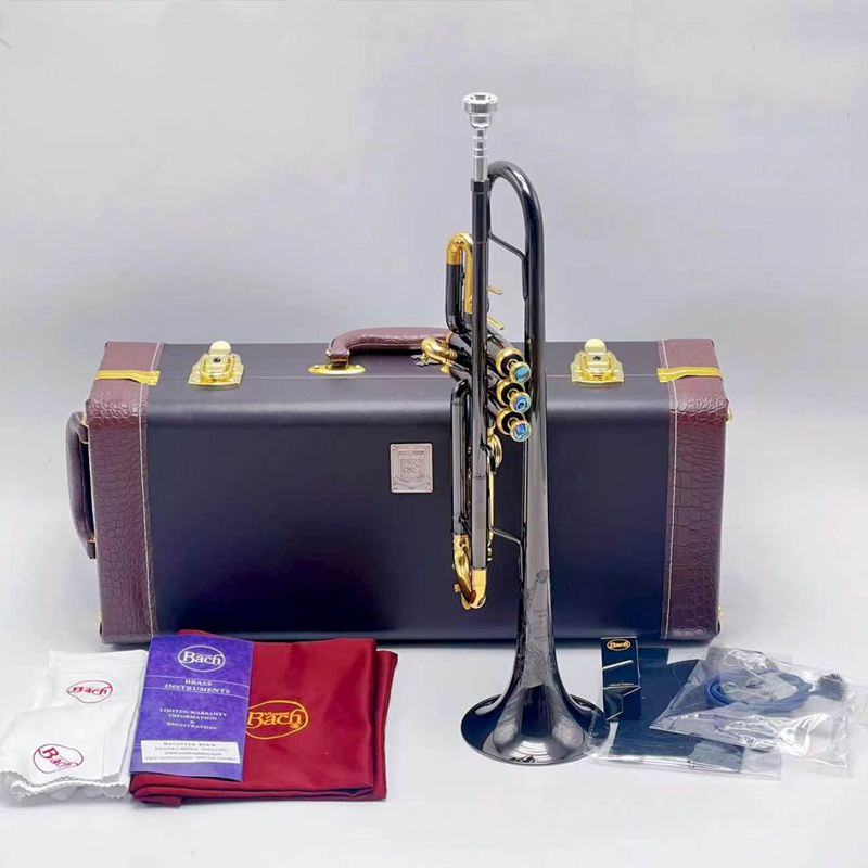 Musical Instrument Bugle - Trumpet Stradivarius 37 Anniversary Silver Trumpet