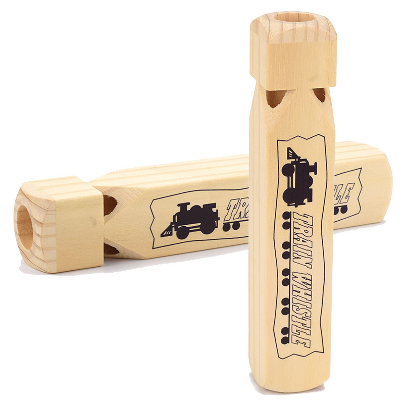 Musical Instrument Harmonium - Kids Wooden Train Whistle Music Baby