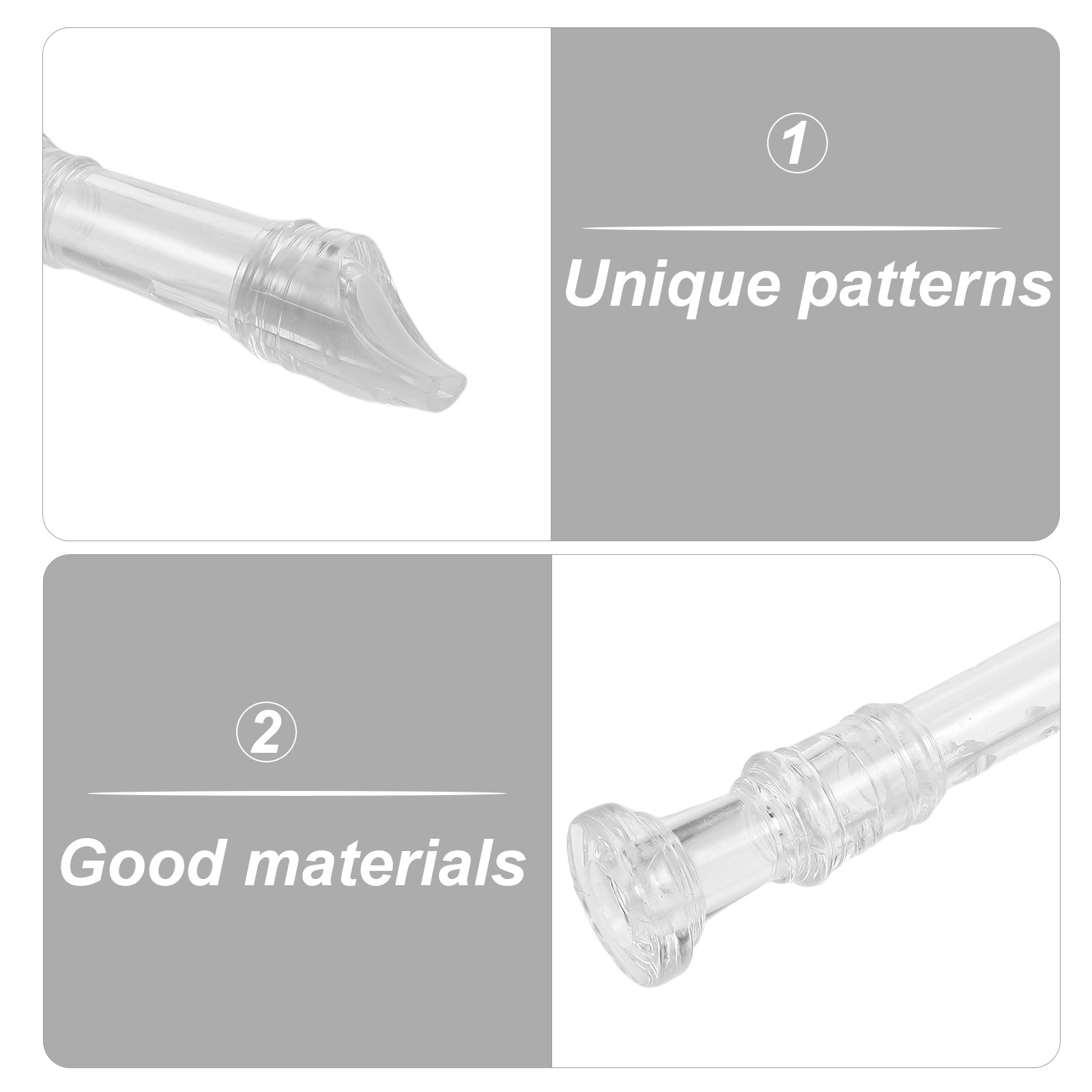 1Set 8-Hole Transparent Sopran - đánh giá và giá Soprano Recorder Plastic