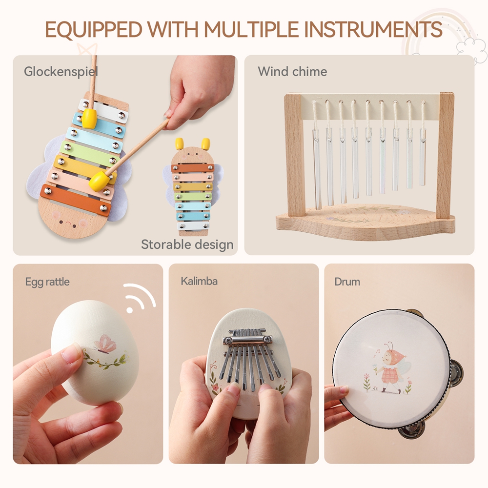 Music Toys Baby Wooden Montess - đánh giá và giá Musical Instrument Harmonium