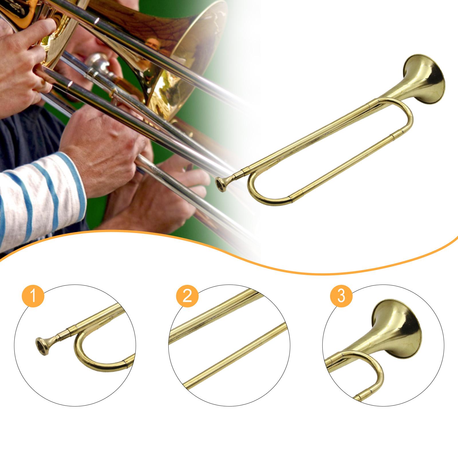Brass Trumpet Bugle Music Inst - đánh giá và giá Musical Instrument Bugle