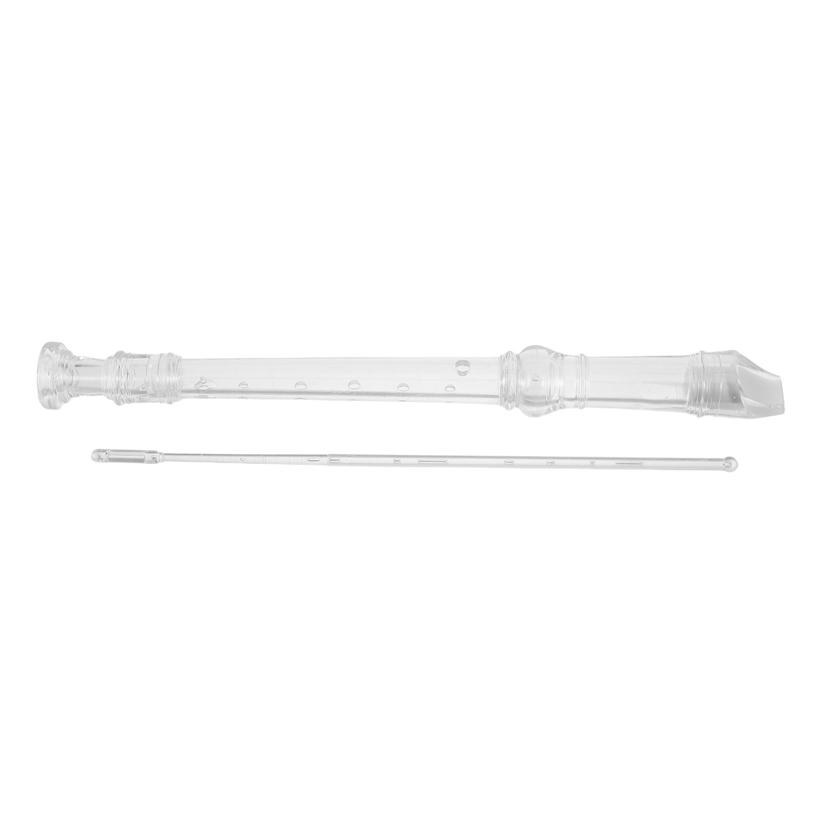 1Set 8-Hole Transparent Sopran - đánh giá và giá Soprano Recorder Plastic