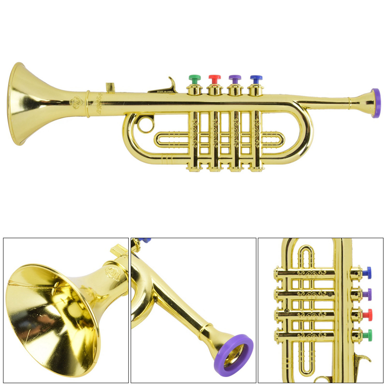 Kid Trumpet Golden Coated Plas - đánh giá và giá Musical Instrument Harmonium