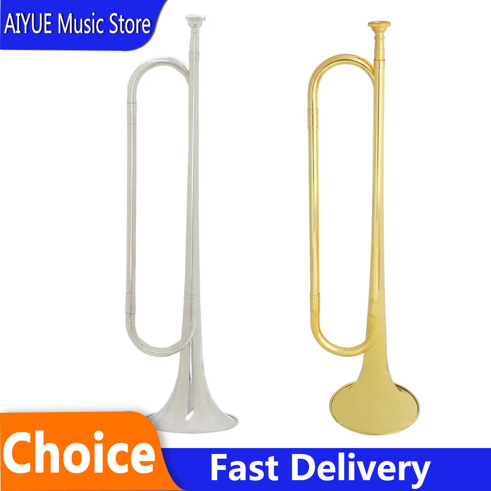 SLADE Retro Bb Flat Bugle Trum - đánh giá và giá Musical Instrument Bugle