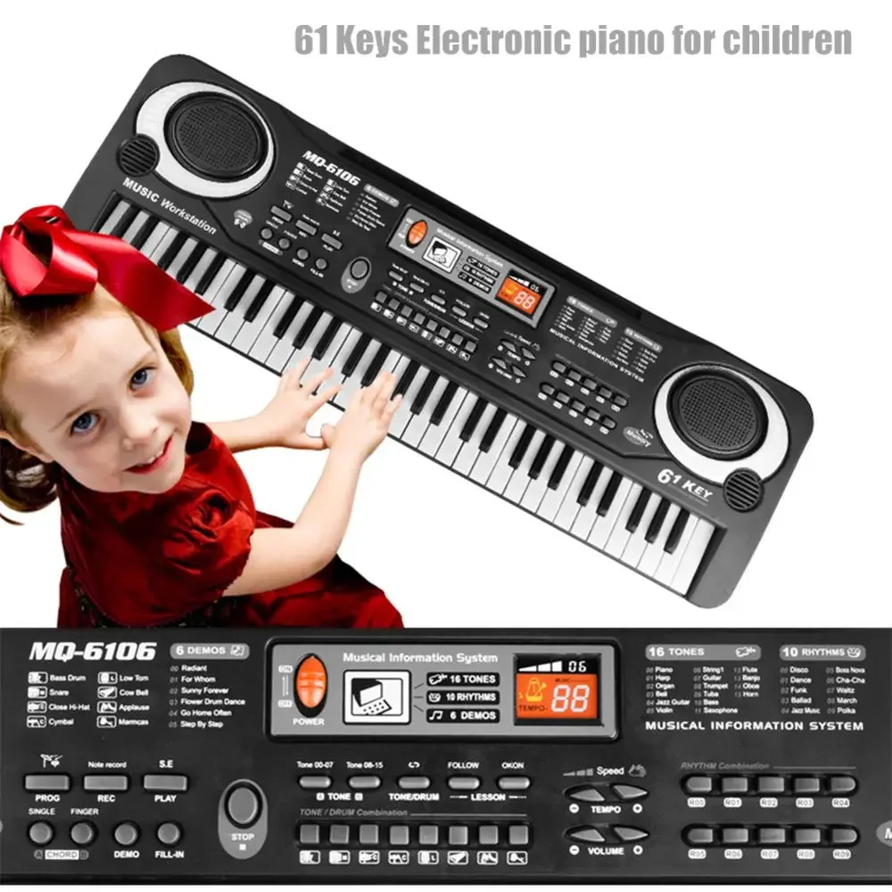 Kids Electronic Piano Keyboard - đánh giá và giá Musical Instrument Harmonium